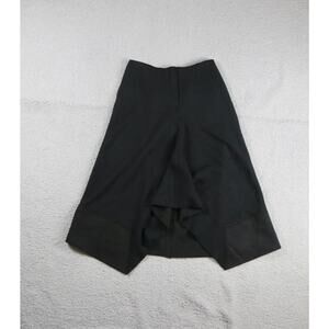 Ter Et Bantine Skirt Black Knit 42 Asymmetrical Avant Garde 6 Midi Italy